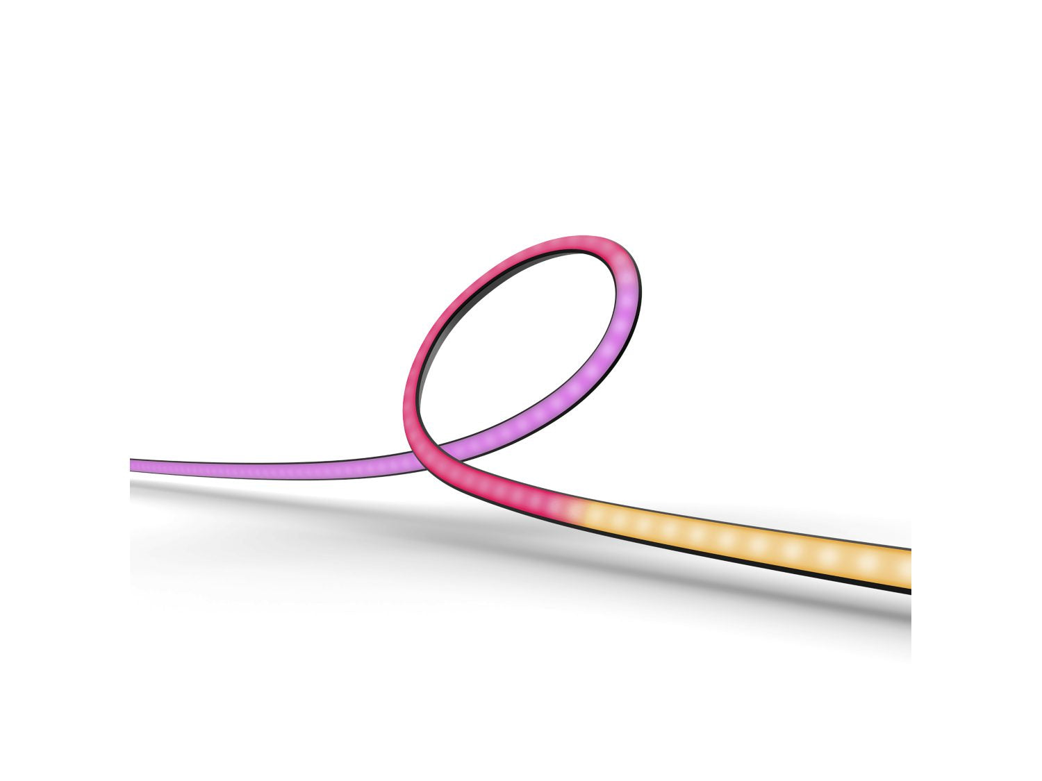 Philips Hue Lightstrip LED Play Gradient PC – Zigbee – 2'000–6'500 K – 24 W – 187,5 cm – schwarz