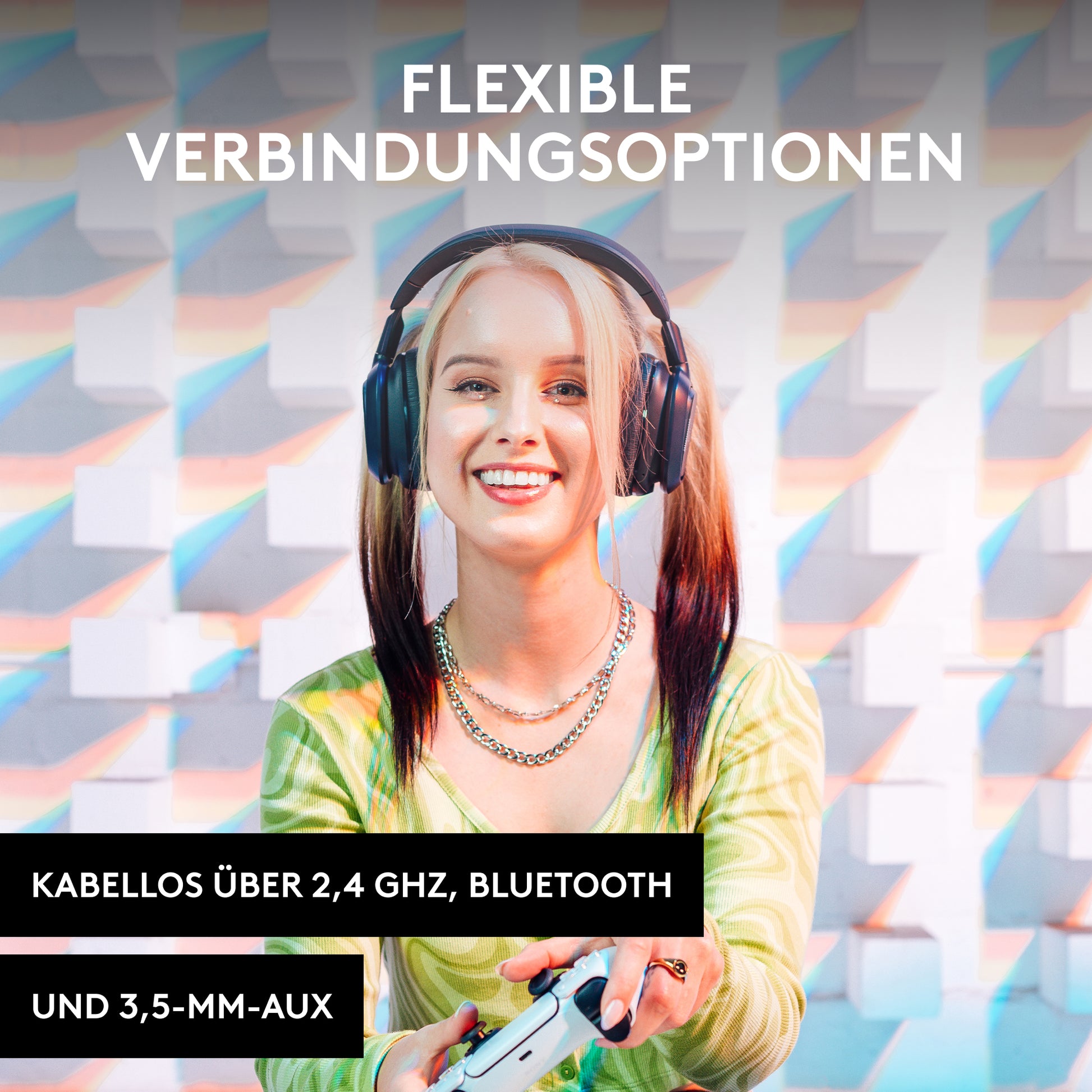 ASTRO Gaming A30 Gaming-Headset – Kabel + BT, mit USB-A-Dongle, für Xbox One, Nintendo Switch und andere