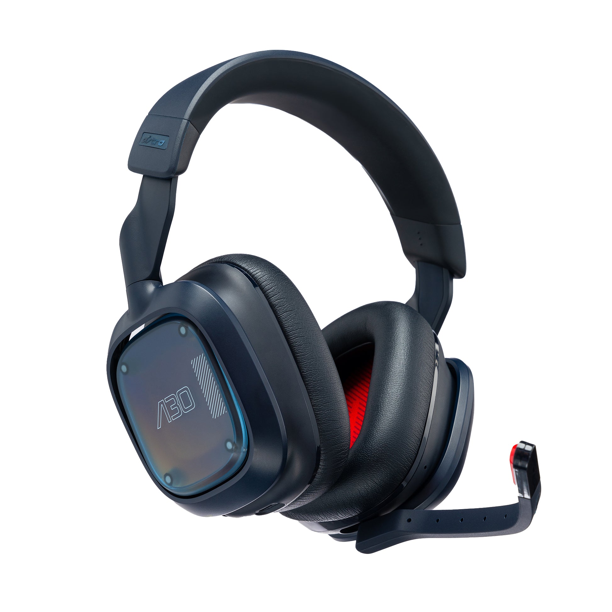 ASTRO Gaming A30 Gaming-Headset – Over-Ear, Stereo, Kabel + BT, mit USB-A-Dongle, Blau