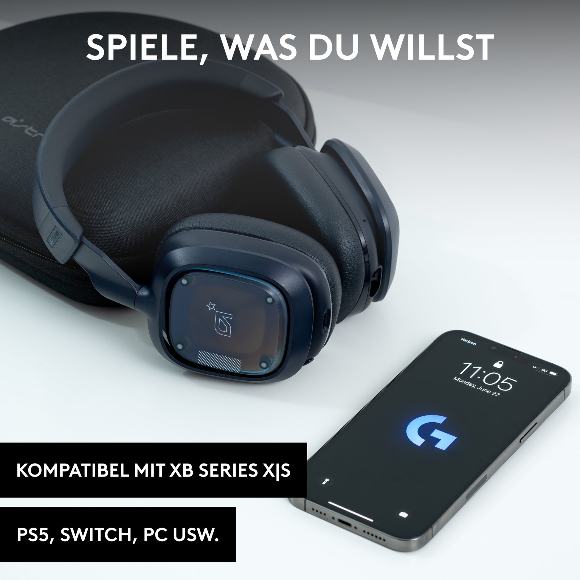 ASTRO Gaming A30 Gaming-Headset – Kabel + BT, mit USB-A-Dongle, für Xbox One, Nintendo Switch und andere