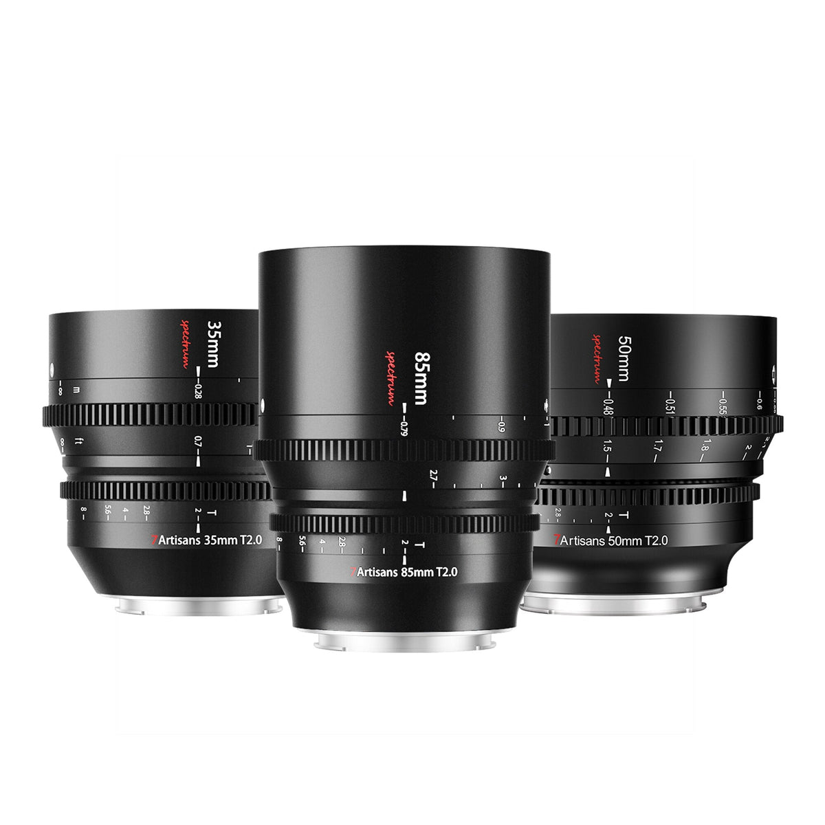 7Artisans 35mm T2.0 Kinoobjektiv – für Nikon Z (Vollformat) – Manuell, 82 mm Filter
