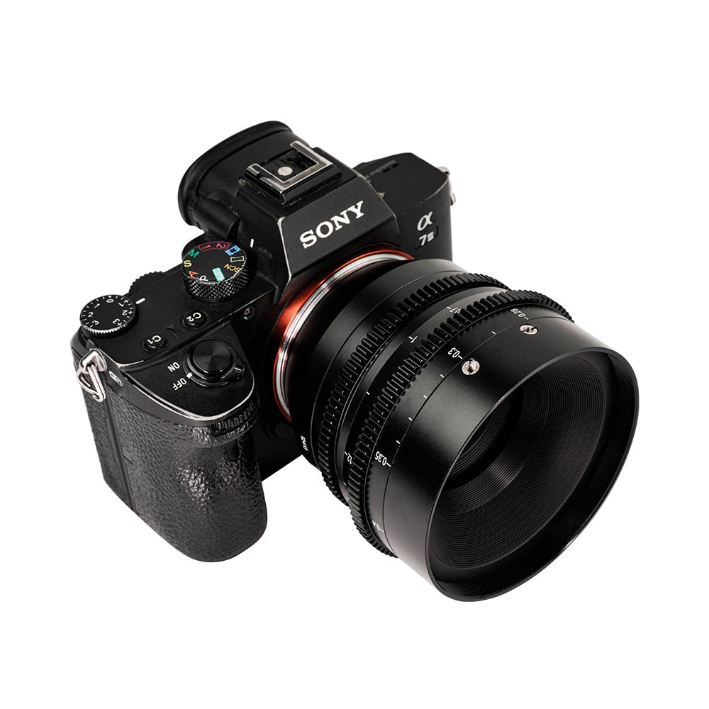 7Artisans 35mm T2.0 L-Mount Kinoobjektiv – 35 mm T/2 – Vollformat, 82 mm Filter