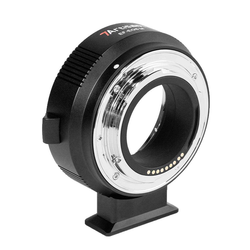 7Artisans EF-EFM Adapter – 71 mm Durchmesser, 31 mm, 60 g – für Canon EF-Objektive an EOS M – Schwarz