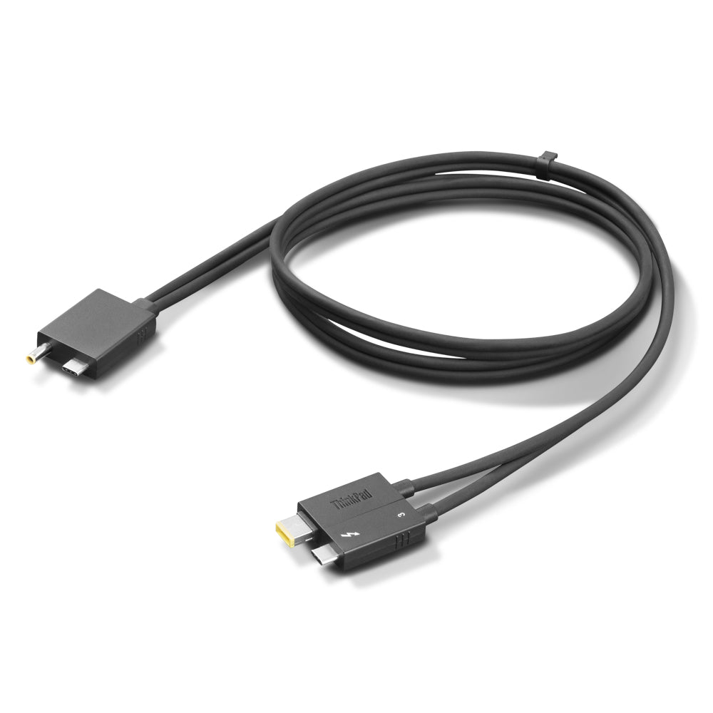 Lenovo Thunderbolt 4 (USB-C) Kabel – 40 Gbit/s – 0,7 m – Schwarz