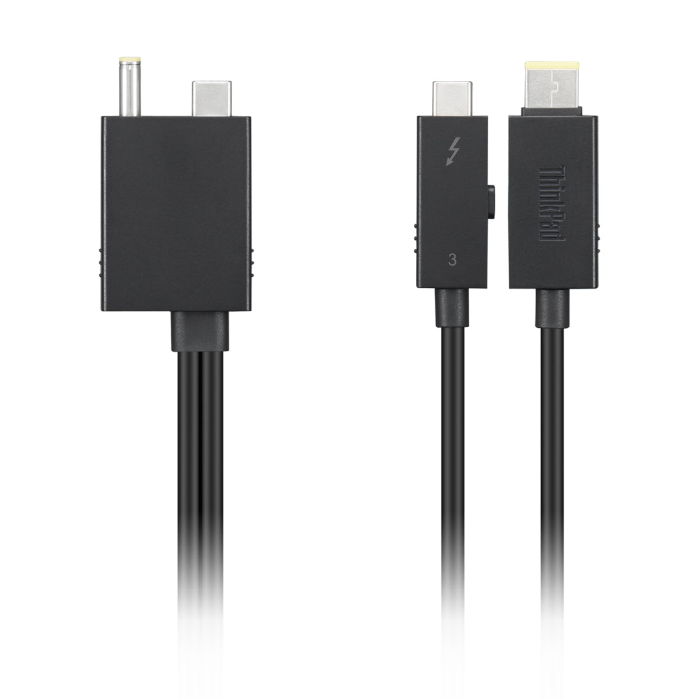 Lenovo Thunderbolt 4 (USB-C) Kabel – 40 Gbit/s – 0,7 m – Schwarz