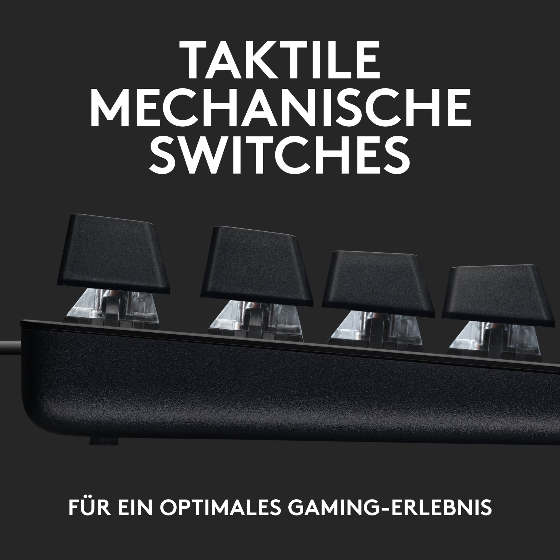 Logitech G G413 TKL SE – Gaming-Tastatur TKL – Mechanisch – USB-A – QWERTZ (CH) – Schwarz – Ohne Ziffernblock