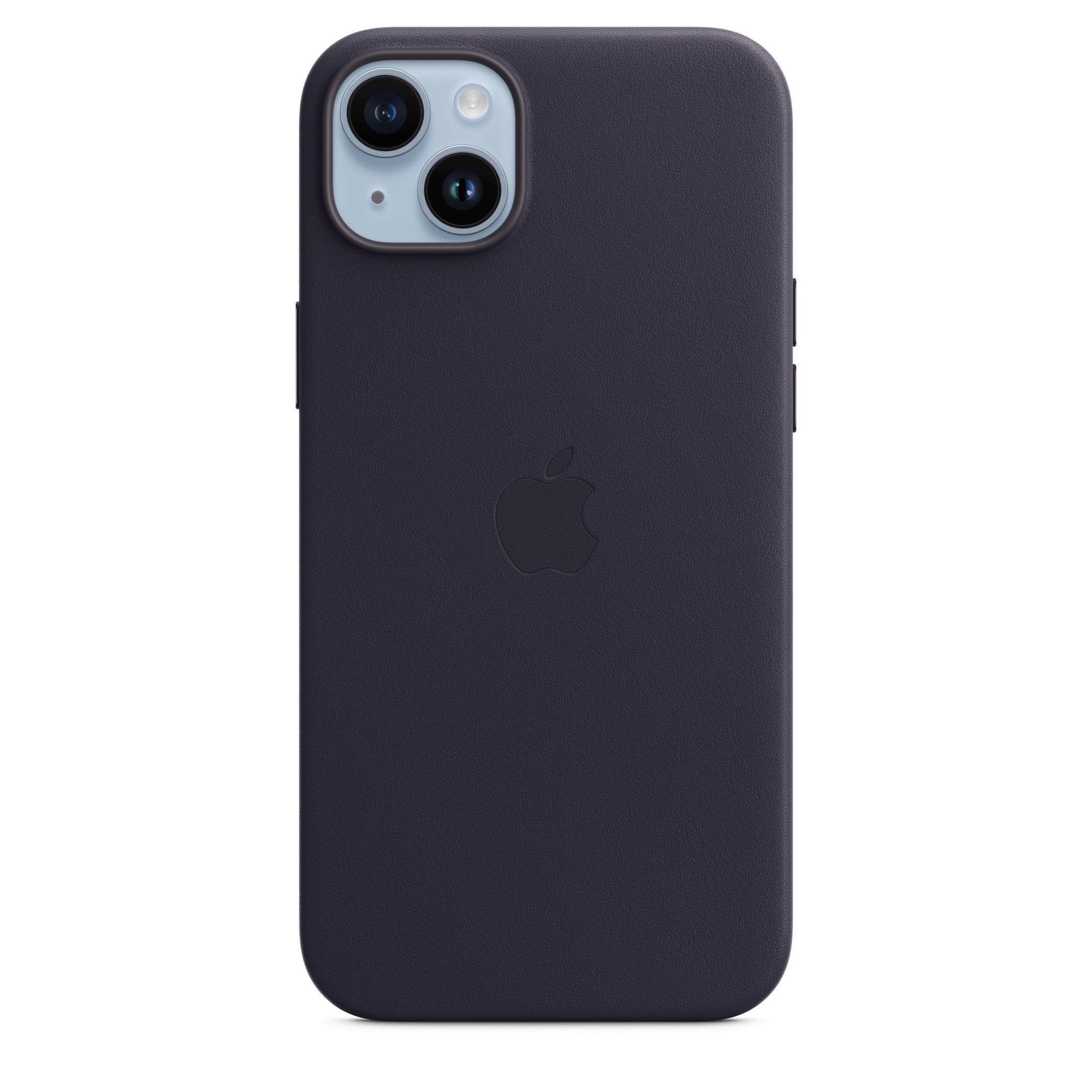 Apple Backcover – für Apple iPhone 14 Plus, MagSafe, Leder, Schwarz