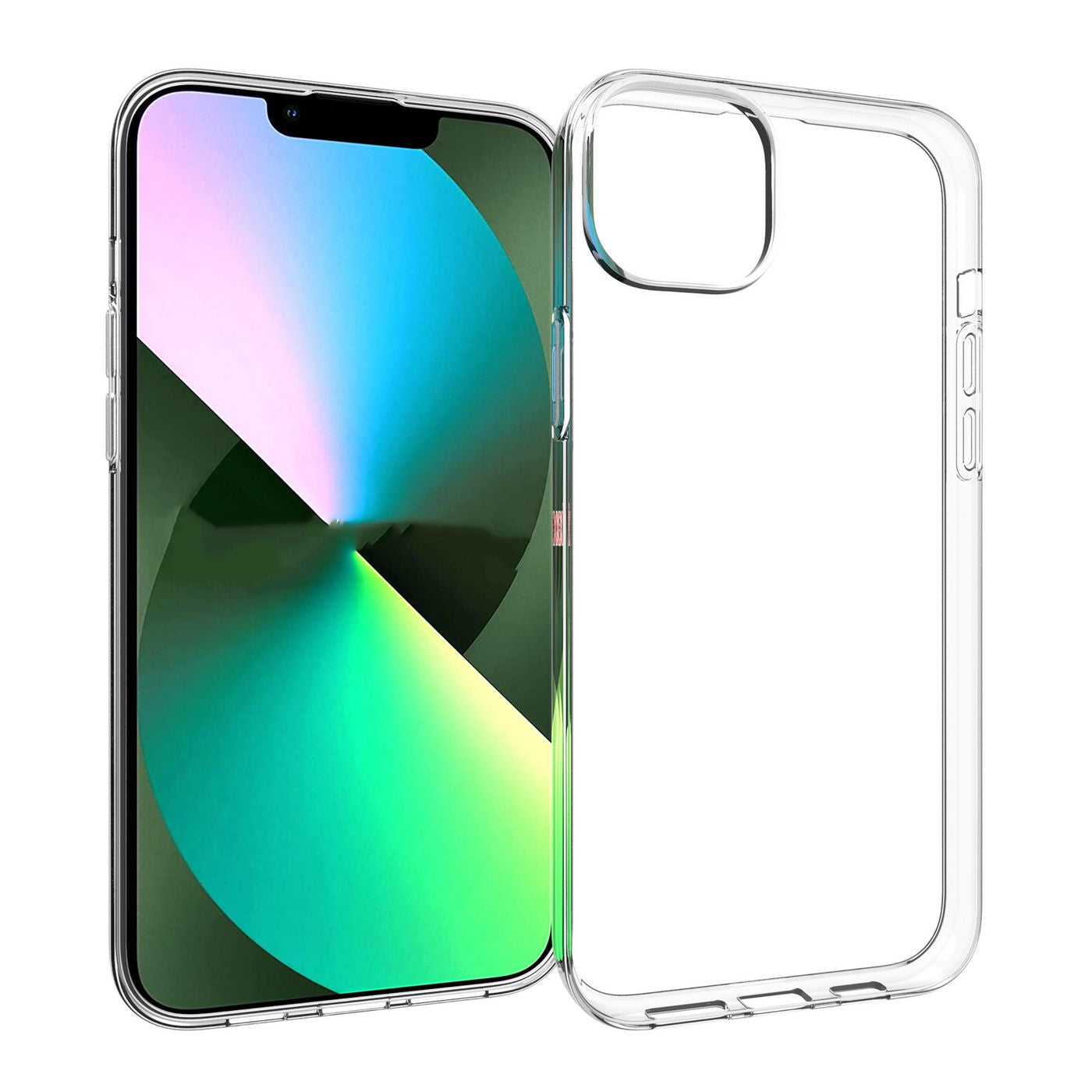 eSTUFF LONDON – Backcover – für Apple iPhone 14 Plus, TPU, Transparent