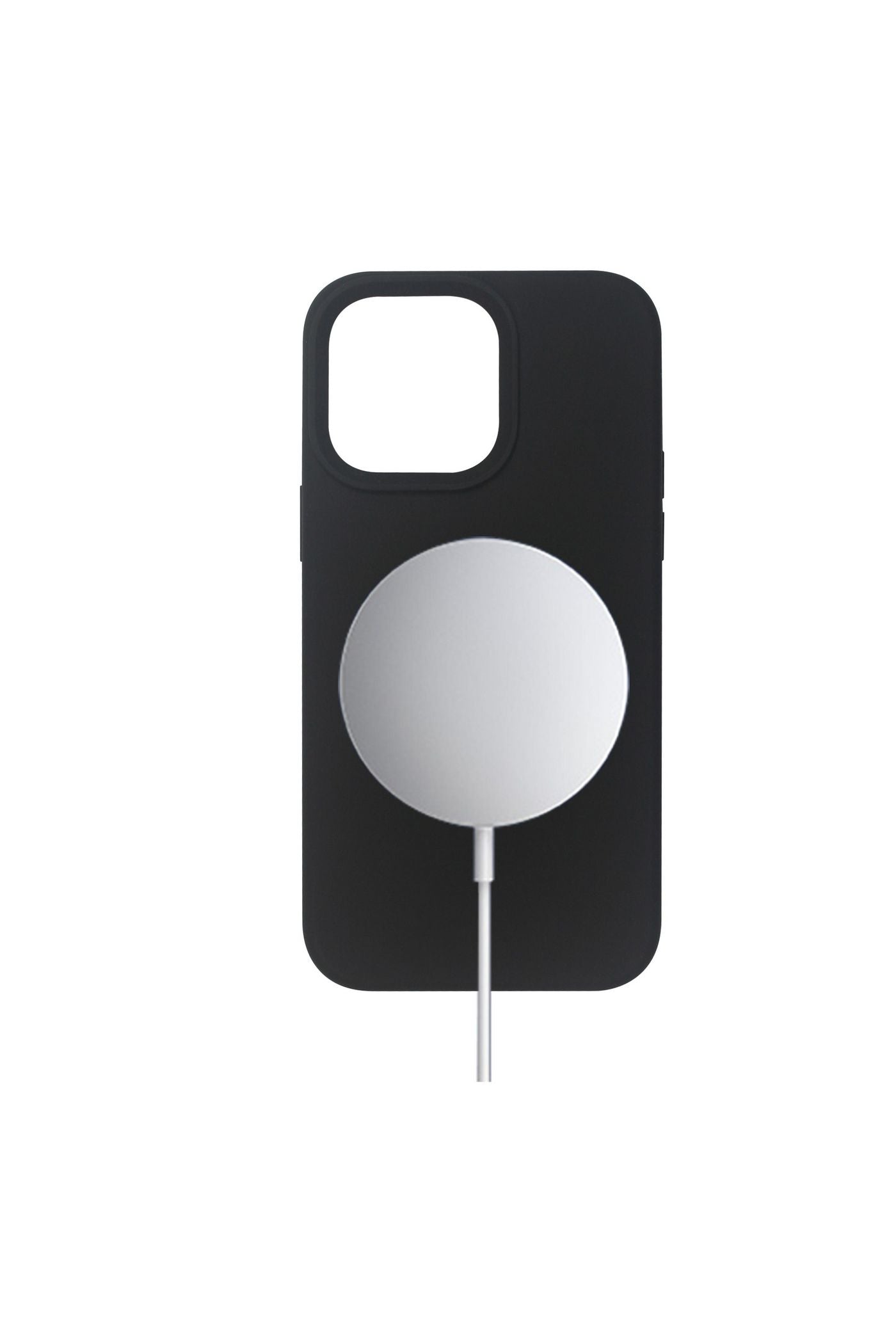 eSTUFF Dublin Backcover – für Apple iPhone 14 Pro Max, MagSafe, PC+Silikon, Schwarz
