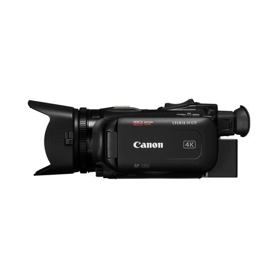 Canon Legria HF G70 – Camcorder, 4K, 20× optischer Zoom, schwarz