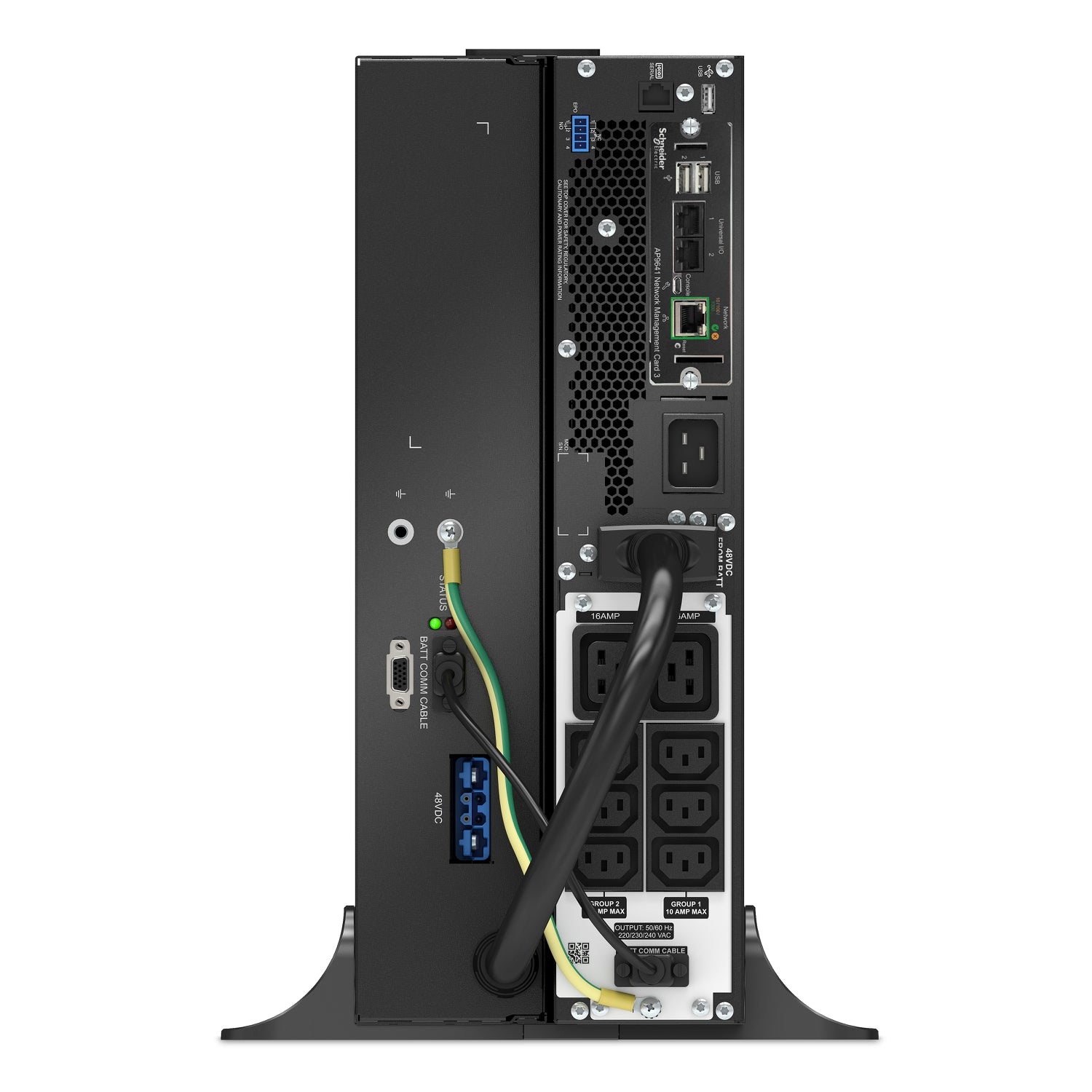 APC SRTL3000RM4UXLI-NC USV 3 kVA/2700 W Online Li-Ion – 4U Rack/Tower – C13×6, C19×2, Eingang IEC C20