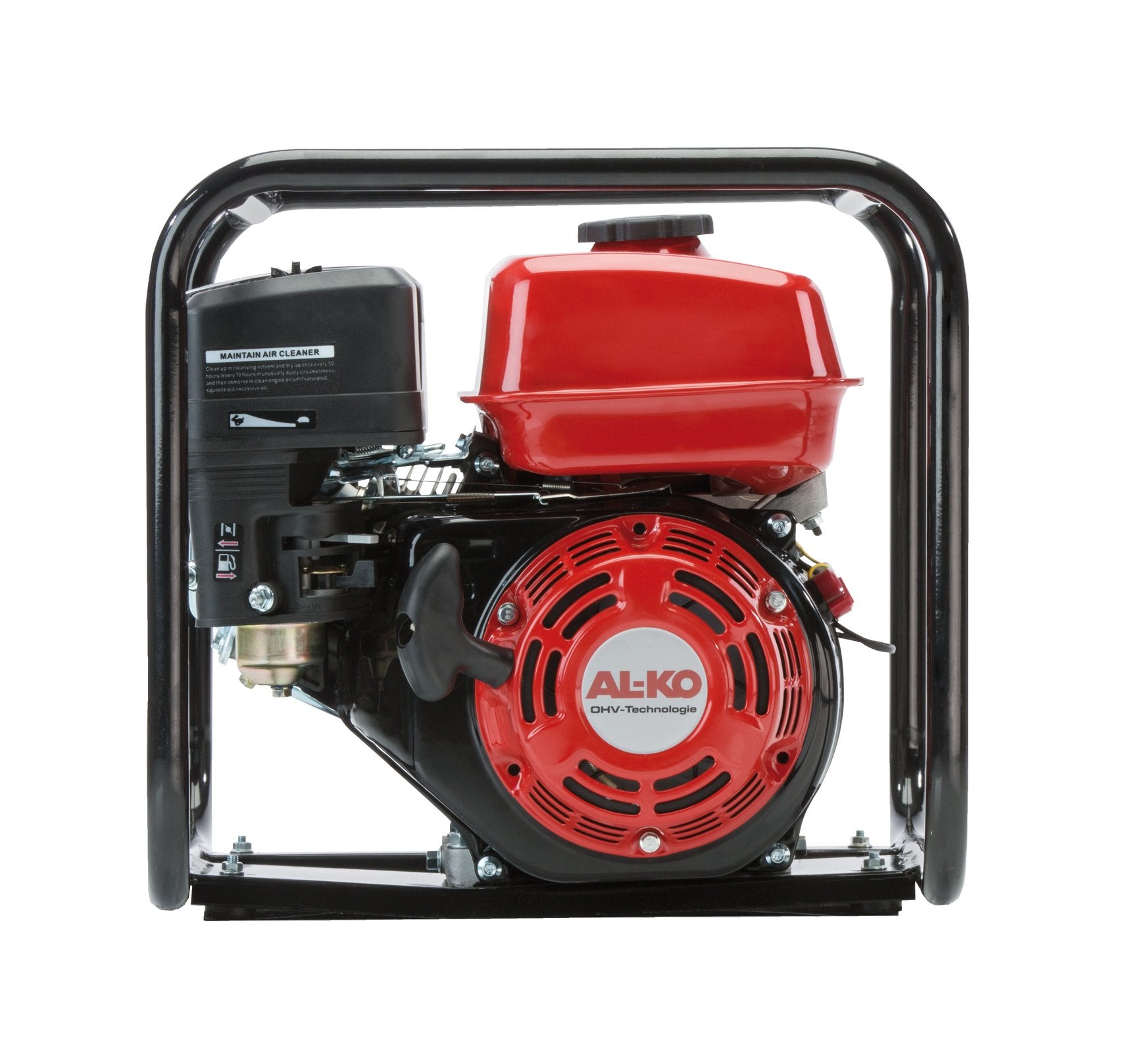 AL-KO Benzinmotorpumpe – 30000 l/h, 27 m Förderhöhe, 2,7 bar, 420 × 540 × 380 mm, für Garten, Teich