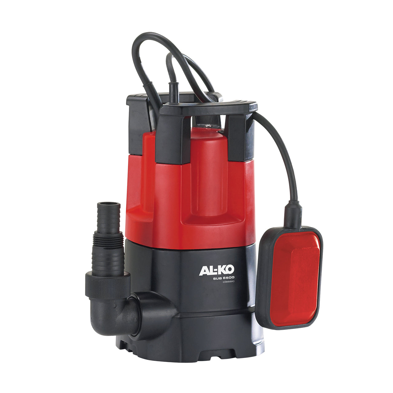 AL-KO Tauchpumpe Sub 6500 – 250 W, Förderhöhe 6 m, Fördermenge 6500 l/h, Sauganschluss 1 1/4″, Kabel 10 m