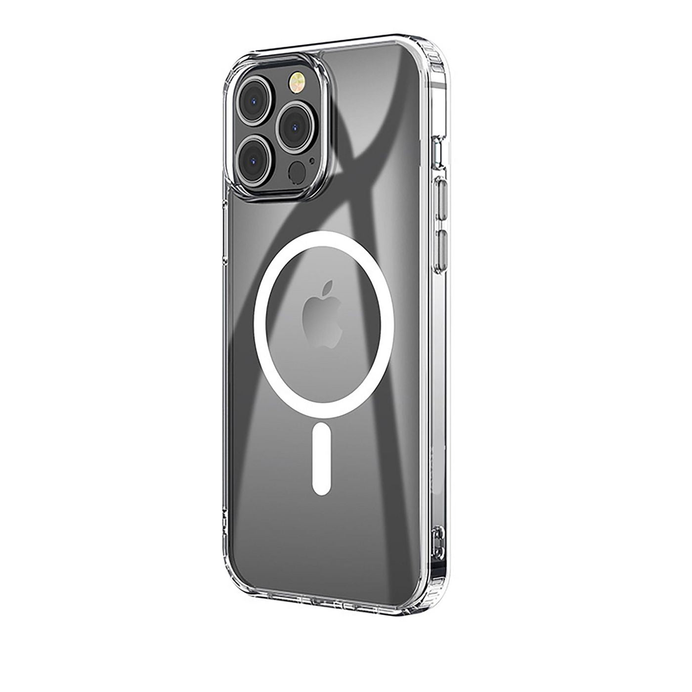 eSTUFF BERLIN Backcover – für Apple iPhone 14 Pro Max, MagSafe, TPU, Transparent