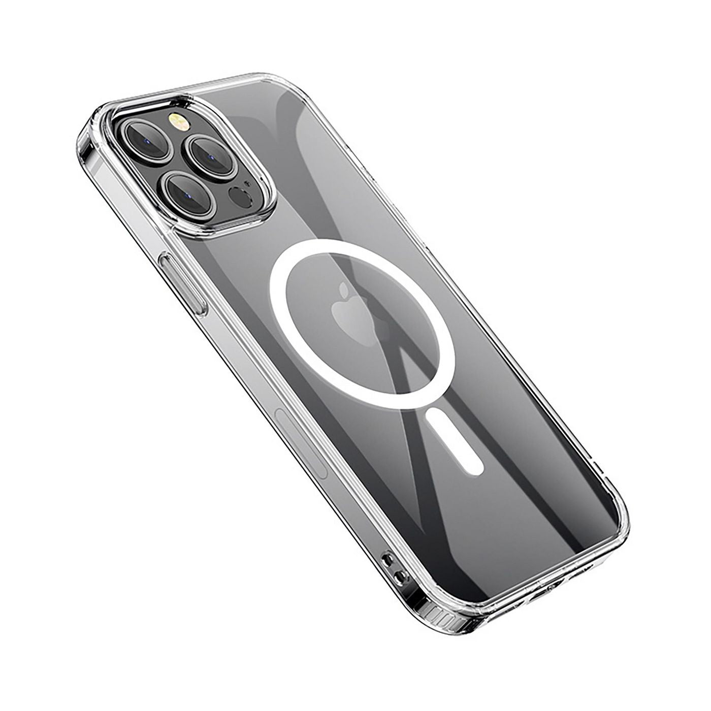 eSTUFF BERLIN Backcover – für Apple iPhone 14 Pro Max, MagSafe, TPU, Transparent
