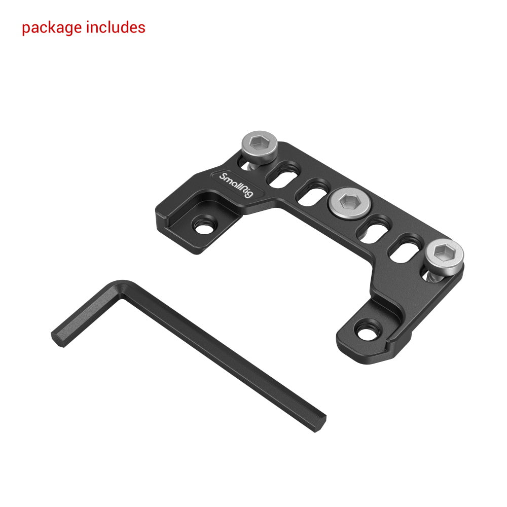SmallRig MD4019 Adapterplatte – für Sony FX3, Alpha 7 IV, Alpha 7S III – Schwarz