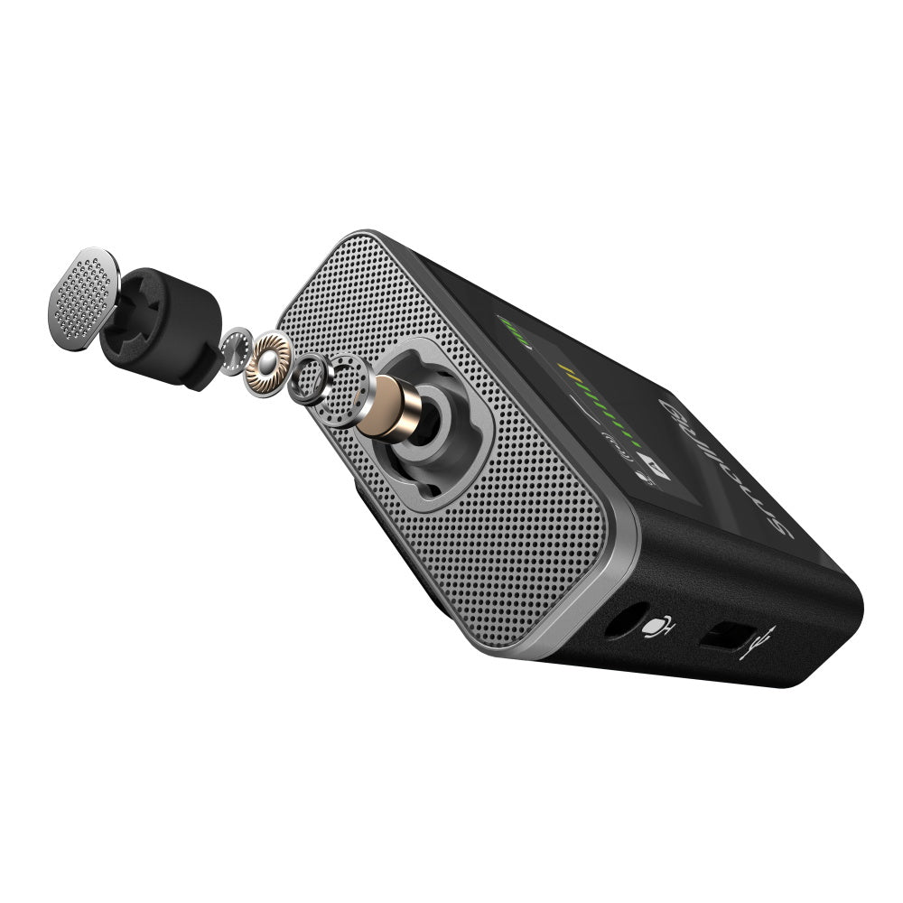 SmallRig Forevala W60 Lavaliermikrofon 2er-Set – 3,5 mm Klinke, USB-C, Kabellos, Omnidirektional, Schwarz