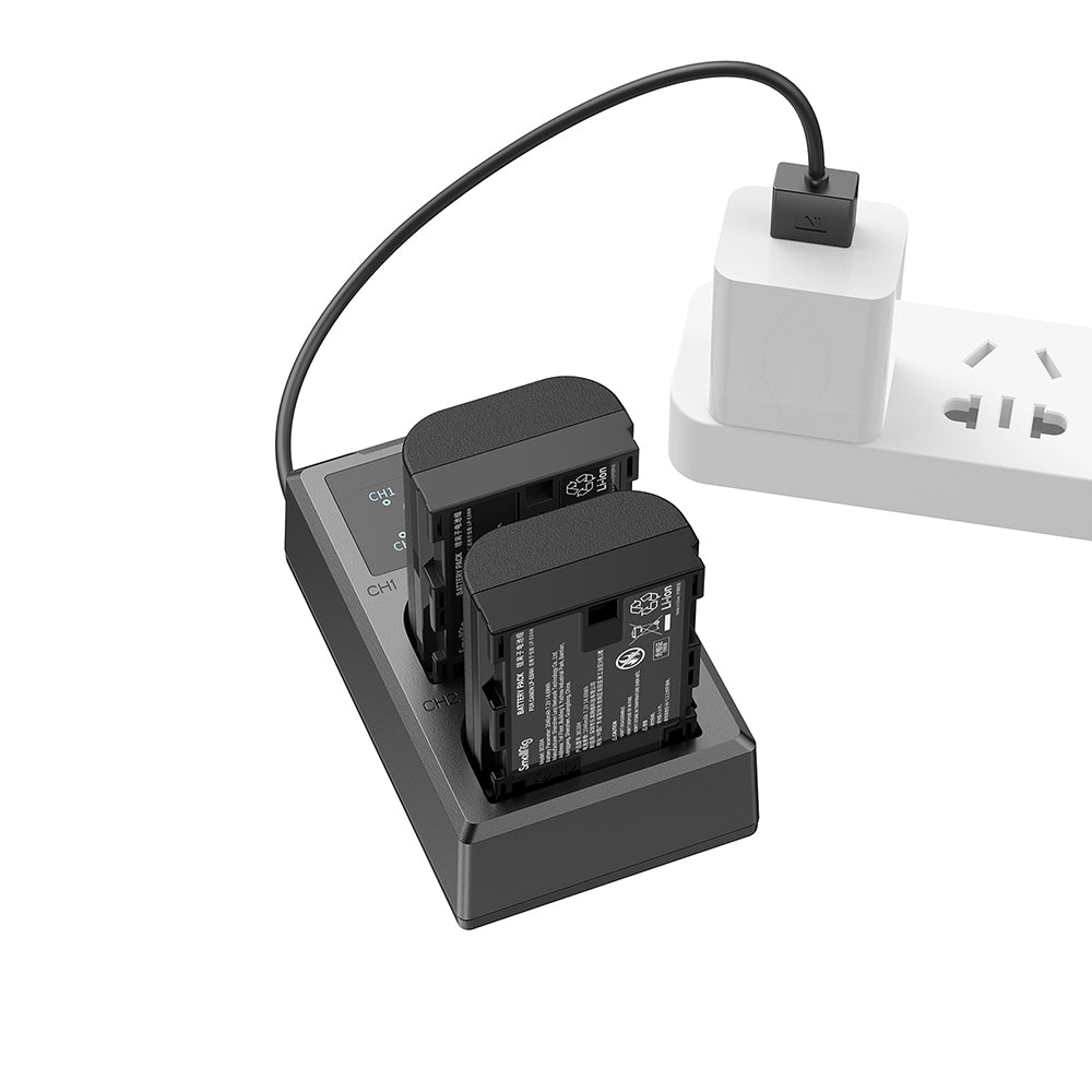 SmallRig Akkuset LP-E6NH – 2040 mAh, 7,2 V, Lithium-Ion – für Canon