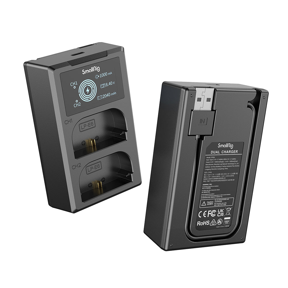 SmallRig Akkuset LP-E6NH – 2040 mAh, 7,2 V, Lithium-Ion – für Canon
