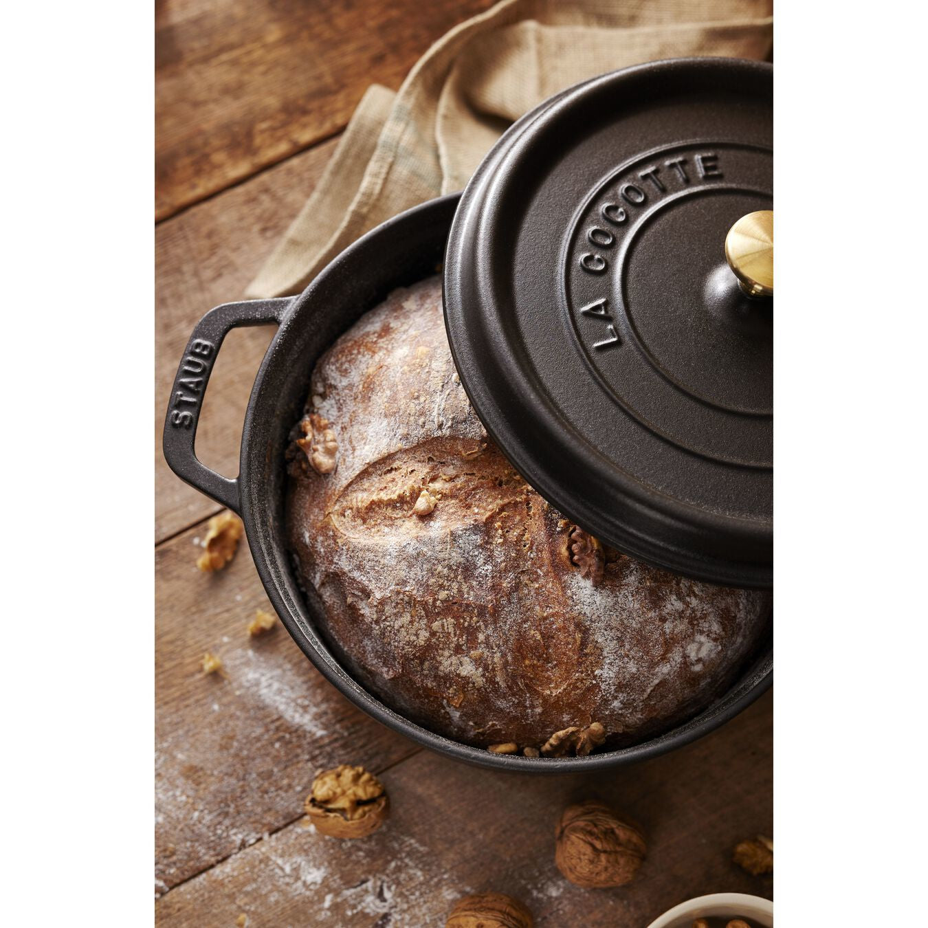 ZWILLING Kochtopf La Cocotte – 3,8 l, Ø 24 cm, Gusseisen, für Induktion, Gas, Glaskeramik u. a., 4 Pers.