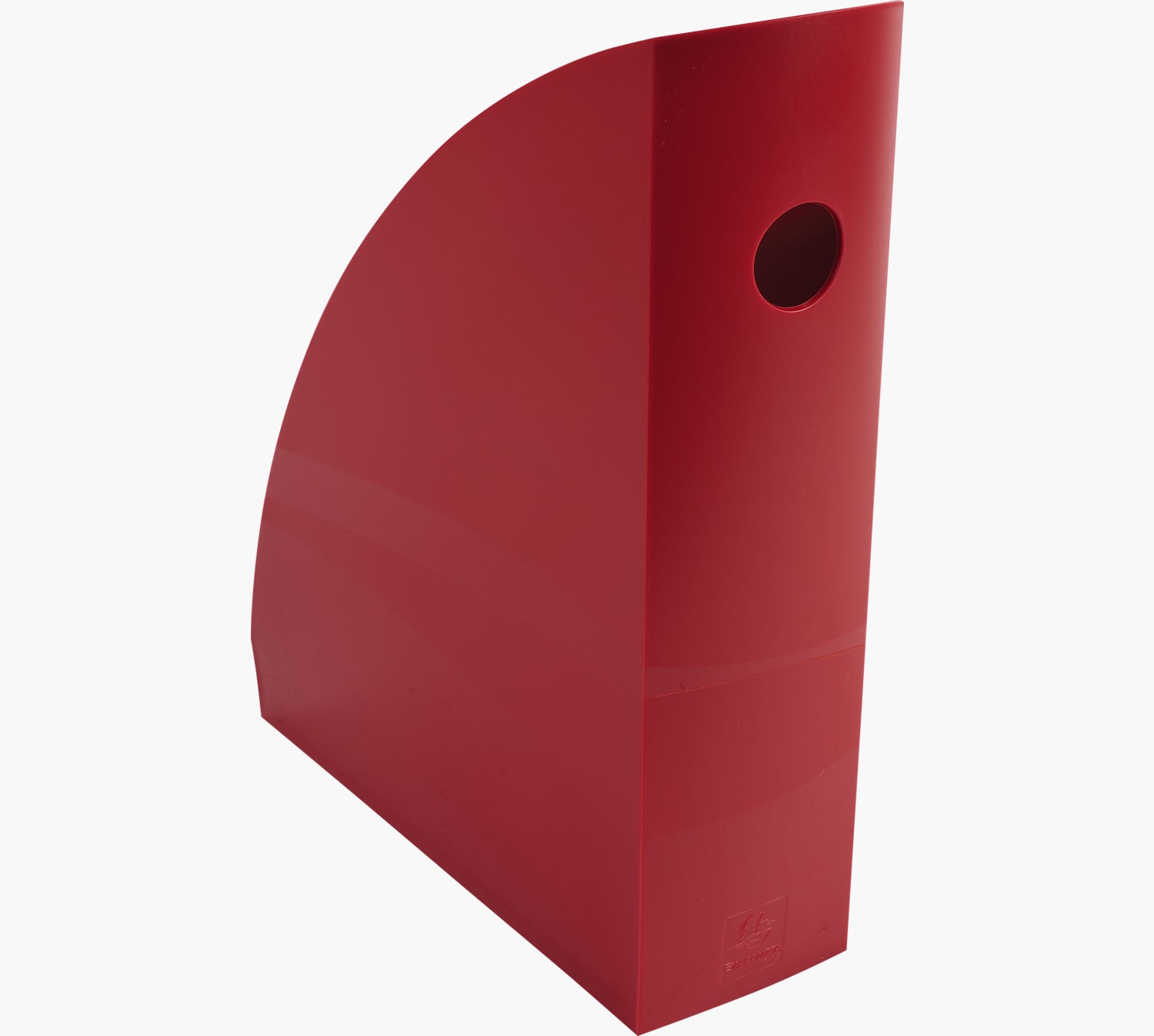 Exacompta Stehsammler – A4+ – Polystyrol – Rot – Daumenbohrung – 82 × 266 × 305 mm – 6 Stk.