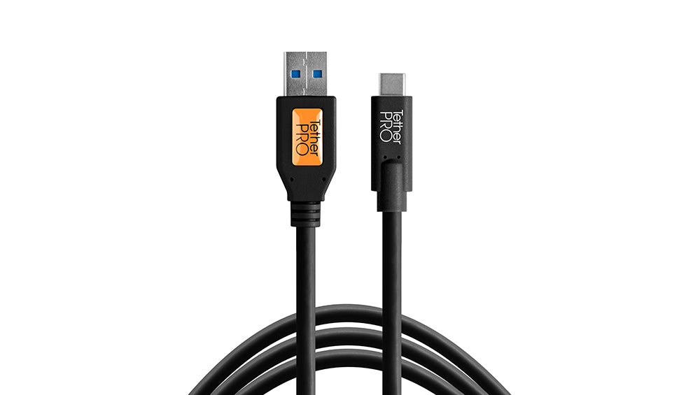 Tether Tools USB-Kabel, USB-A zu USB-C, 4,6 m, USB 3