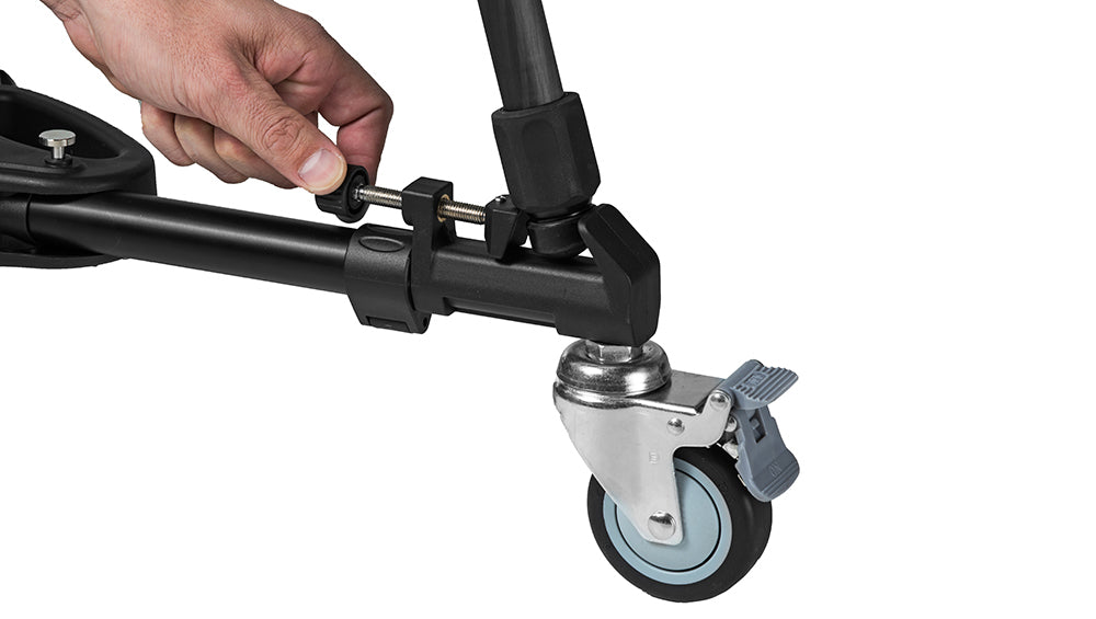 Tether Tools Rock Solid Stativroller – Traglast 15 kg – ABS/Aluminium