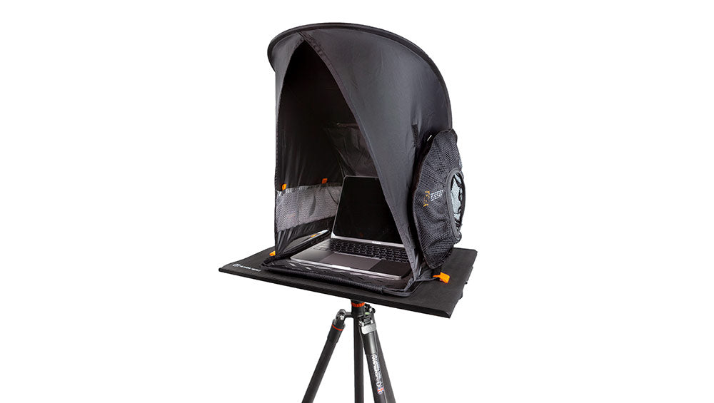 Tether Tools Aero Sonnenschutz mit SecureStrap – bis 17,0" – Schwarz
