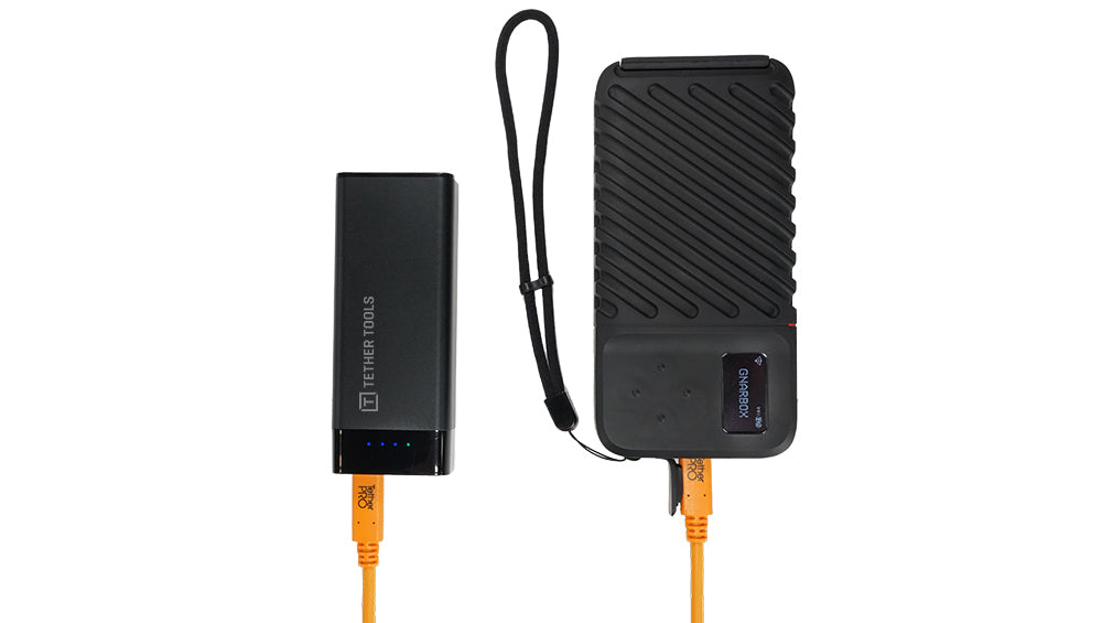 Tether Tools Powerbank 9600 mAh, PD 30 W, 1× USB-C, Schwarz