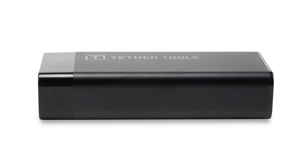 Tether Tools Powerbank 9600 mAh, PD 30 W, 1× USB-C, Schwarz