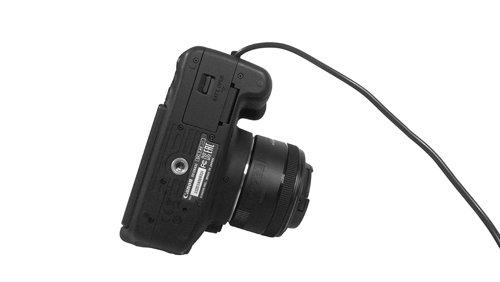 Tether Tools Relay Kamera Kuppler CRSFW50 Batteriekuppler – 0,254 m – für Sony NP-FW50 – Schwarz