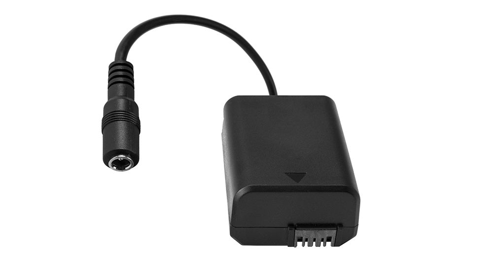 Tether Tools Relay Kamera Kuppler CRSFW50 Batteriekuppler – 0,254 m – für Sony NP-FW50 – Schwarz