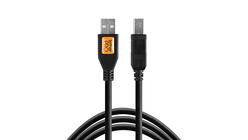 Tether Tools USB-Kabel, USB-A zu USB-B, 4,6 m, USB 2.0