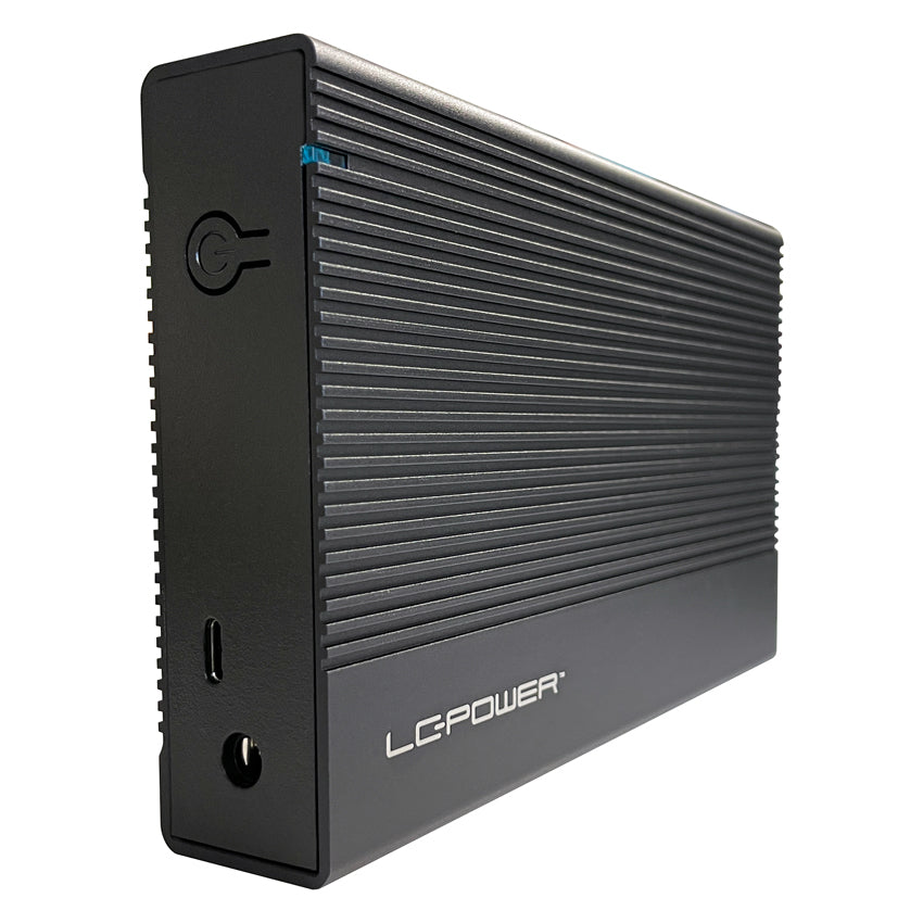 LC-Power LC-35U3-C – 1-Bay Gehäuse – USB 3.2 Gen 2 Type-C, für 3,5" HDD/SSD, SATA