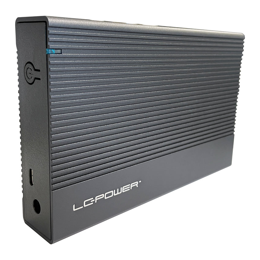 LC-Power LC-25U3-C – 1-Schacht 2,5" HDD/SSD-Gehäuse – USB-C 3.2 Gen 2, SATA III (6 Gbit/s)