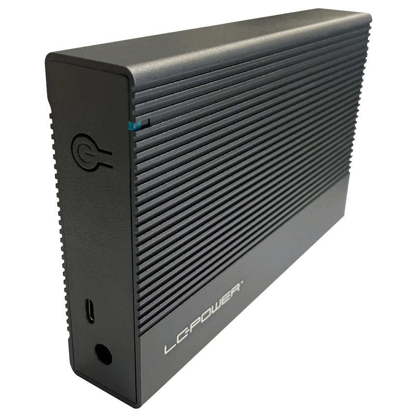 LC-Power LC-35U3-C – 1-Bay Gehäuse – USB 3.2 Gen 2 Type-C, für 3,5" HDD/SSD, SATA
