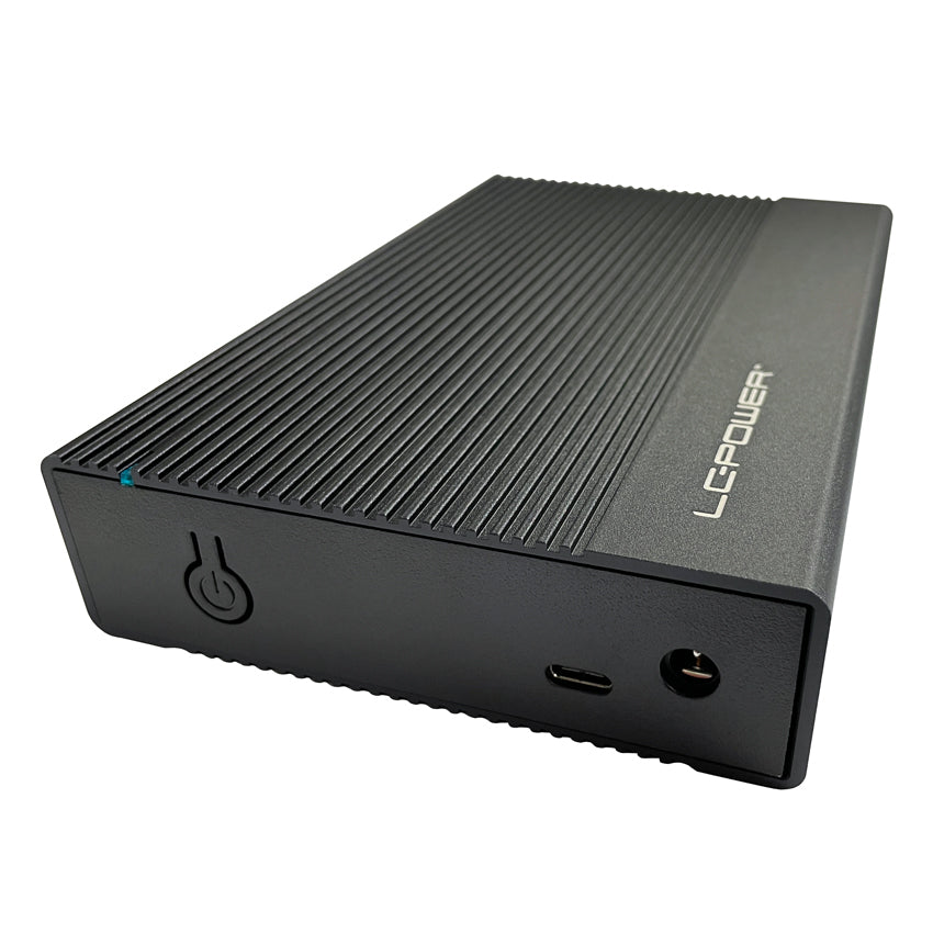 LC-Power LC-35U3-C – 1-Bay Gehäuse – USB 3.2 Gen 2 Type-C, für 3,5" HDD/SSD, SATA