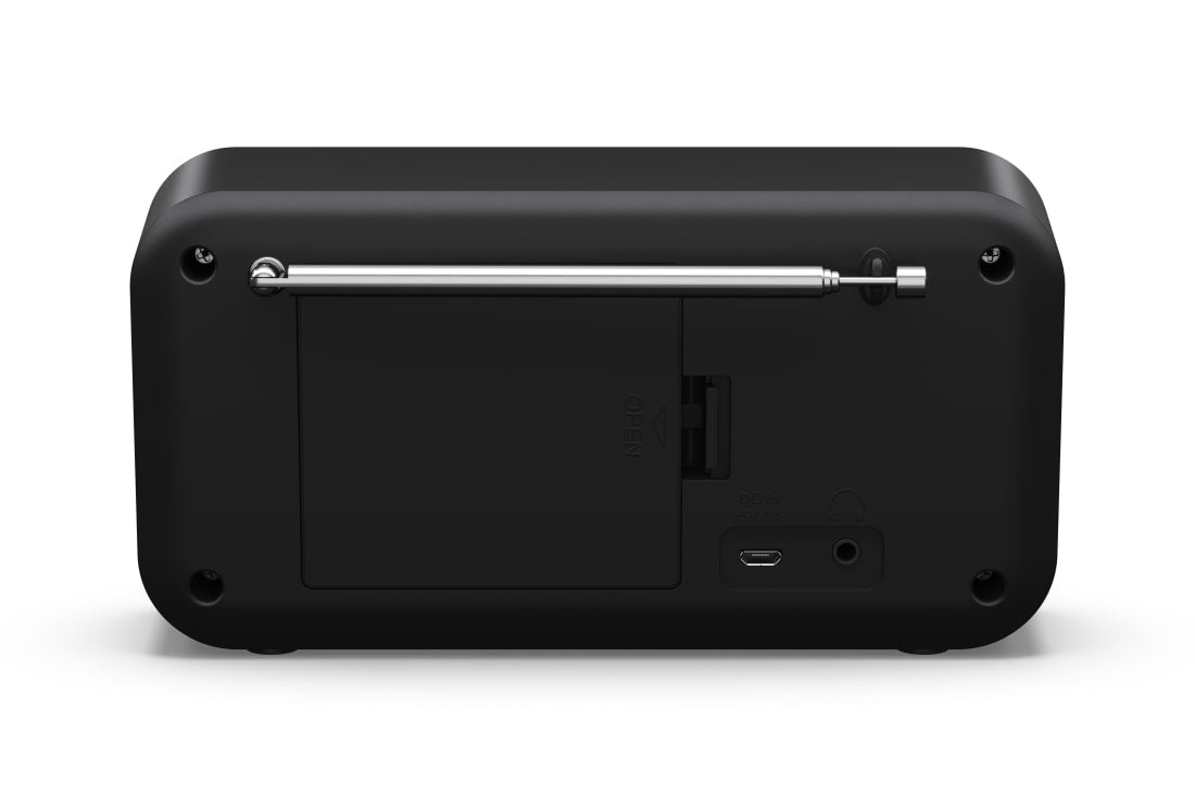 Sharp DR-P420 – DAB-/Internetradio – Portabel – DAB+, UKW, Bluetooth, 16 h – Schwarz
