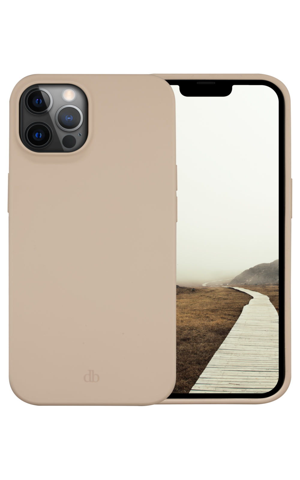dbramante1928 Costa Rica Backcover – für iPhone 12/12 Pro, Recycling-Kunststoff, Sand