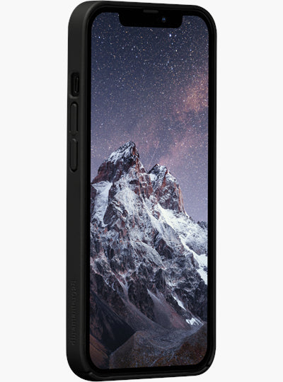 dbramante1928 Backcover – für Apple iPhone 13, Recycling-Kunststoff, schwarz, bis 1,2 m sturzsicher