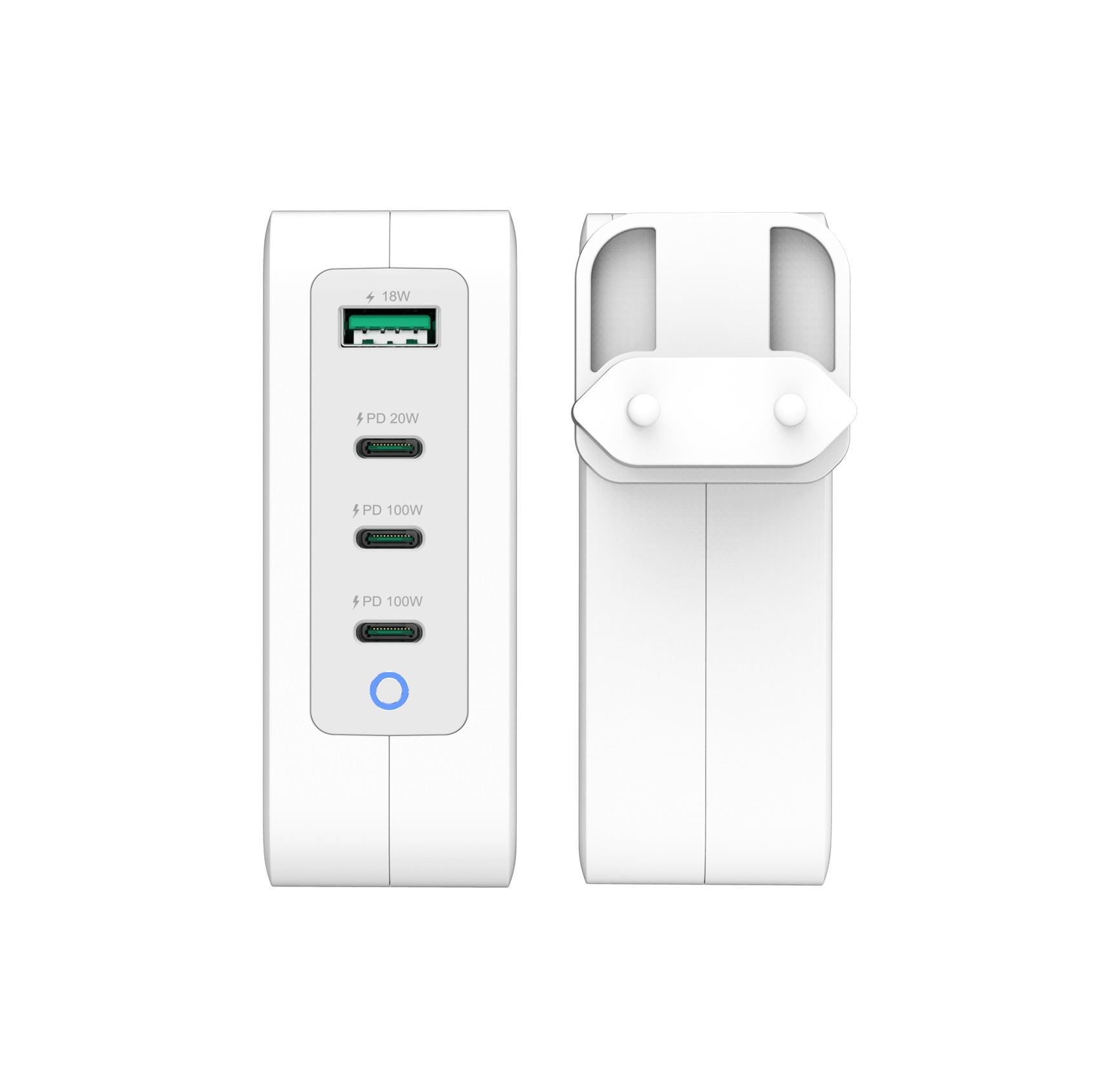 j5create Ladegerät (EU) – 130 W, 4× USB-C, GaN