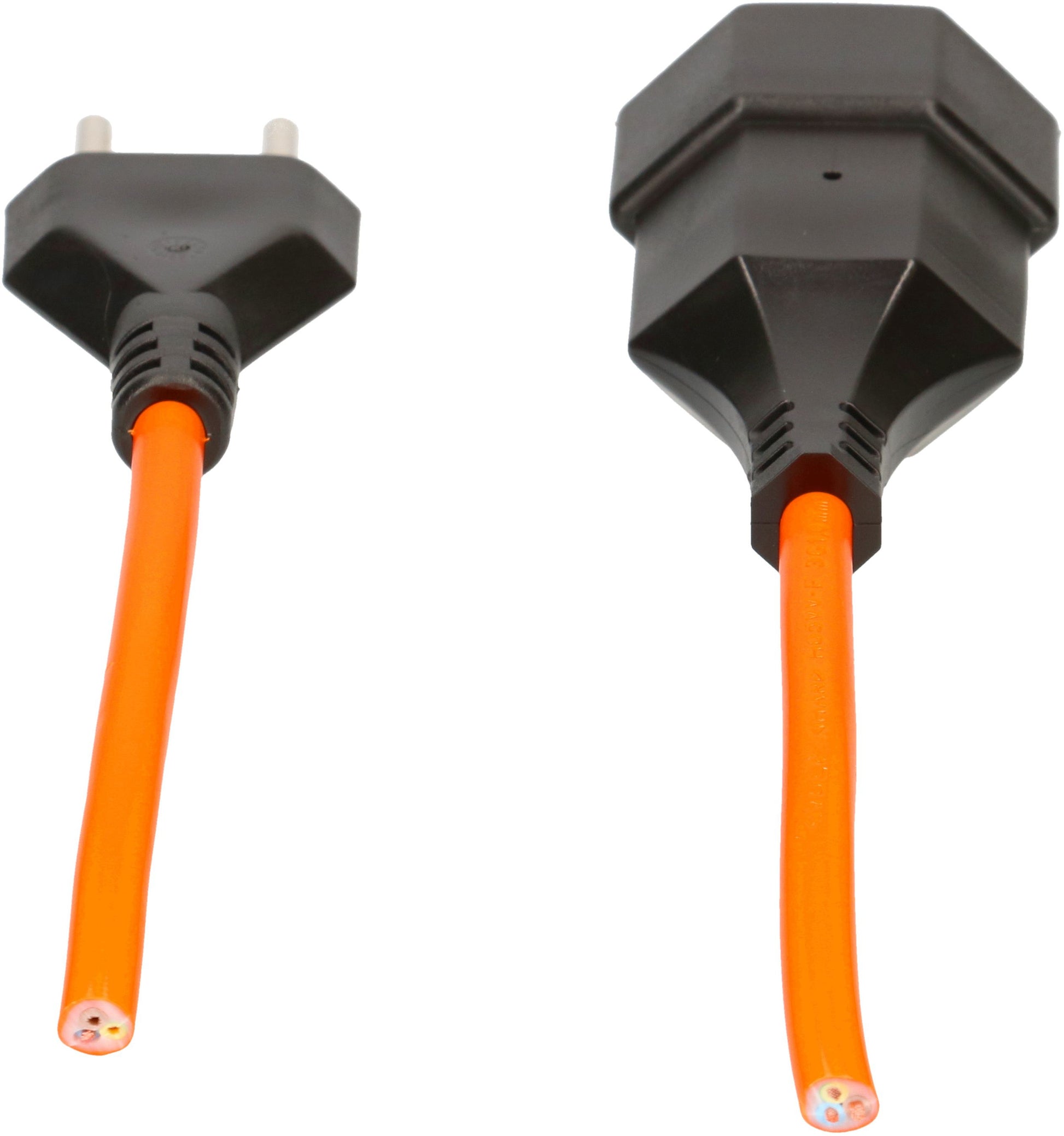 Max Hauri AG Max Hauri Verlängerungskabel – T12–T13, 25 m, mit Kinderschutz, 3×1,5 mm², Orange