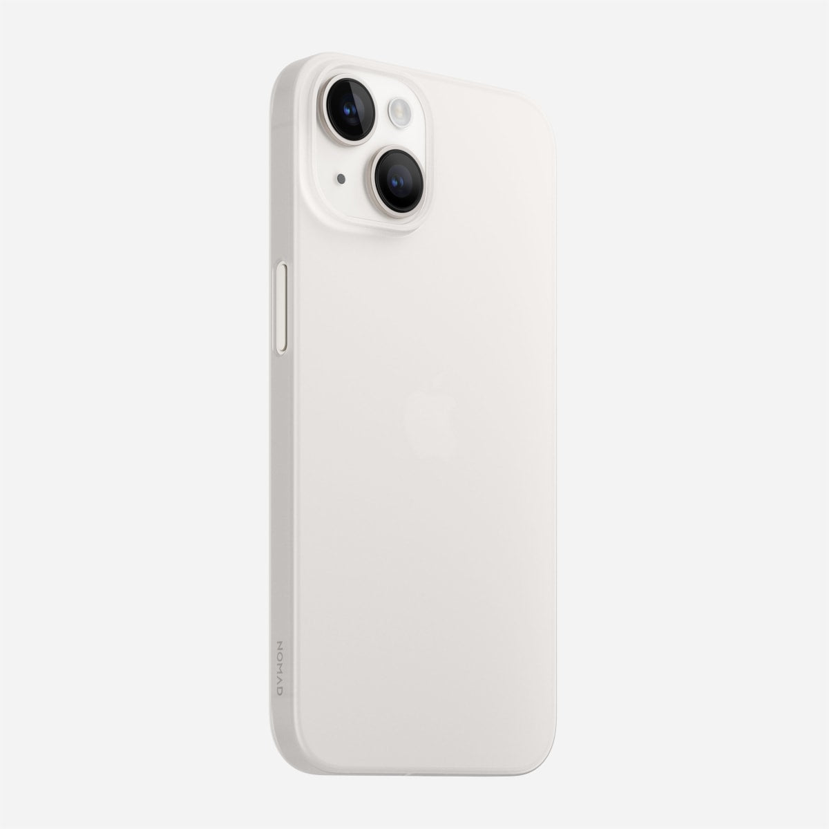 Nomad Backcover – für Apple iPhone 14, MagSafe, Kunststoff, Weiss, stossfest, kratzresistent, kabelloses Laden
