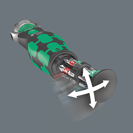 Wera Schraubendreher-Set Zyklop Pocket Set 2 – Antrieb 3/8" – 05004281001