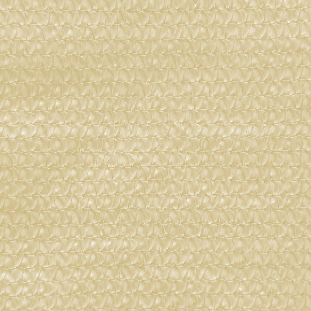 Windhager Sonnensegel Capri – 500 × 400 cm, Champagner, 225 g/m²