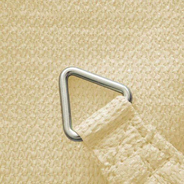 Windhager Sonnensegel – 500 × 500 cm, Champagner, Stoff