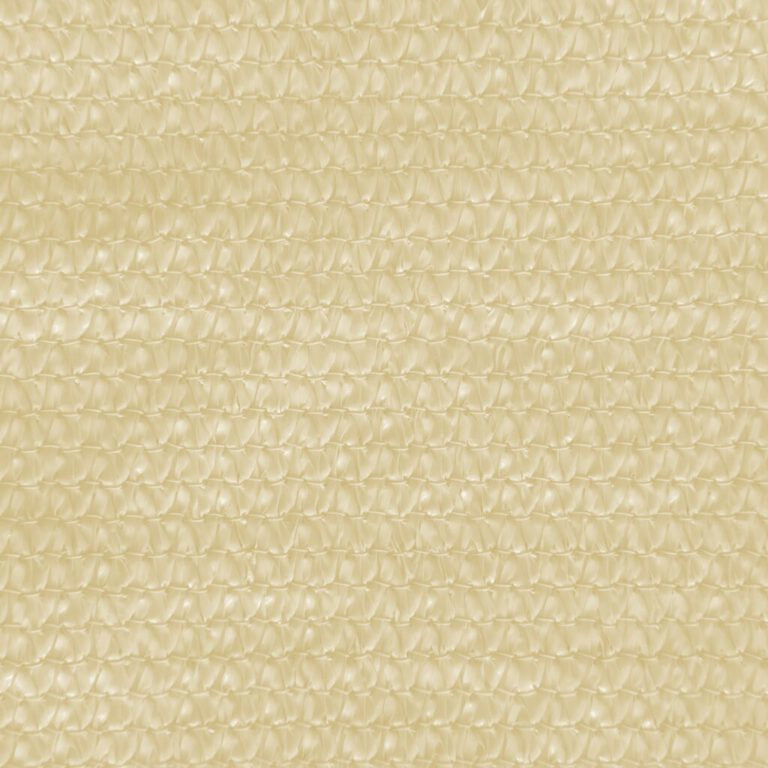 Windhager Sonnensegel Capri – rechteckig 3 × 4 m, champagner, Polyester, witterungsbeständig, UV-Schutz