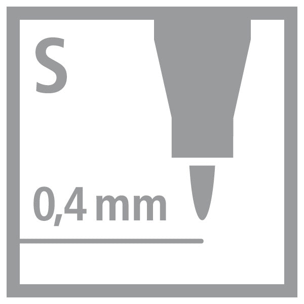 Stabilo Permanent-Marker – schwarz