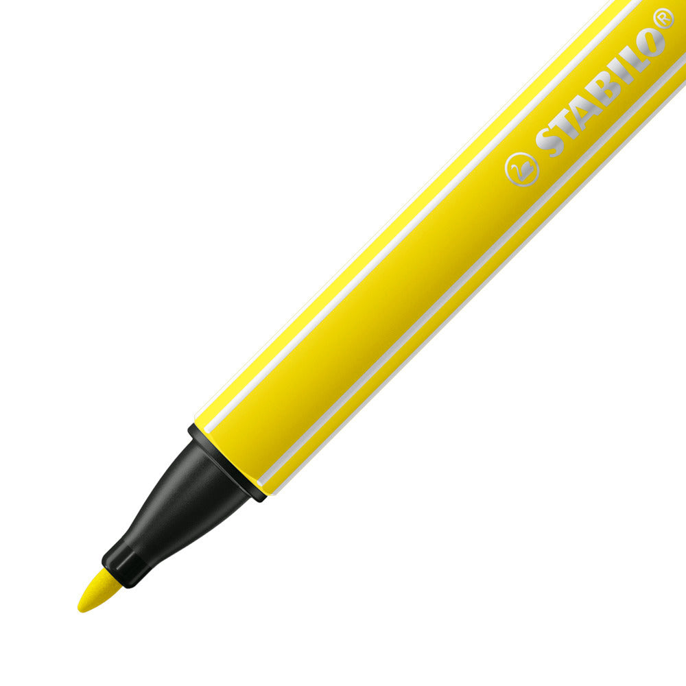 STABILO pointMax Fineliner – 0,8 mm, gelb, Cap-Off
