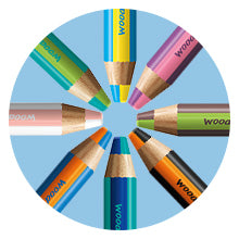 STABILO 3-in-1 Farbstifte woody – 10 Duo-Farben, mit Spitzer, Ø 4,2 mm, PEFC